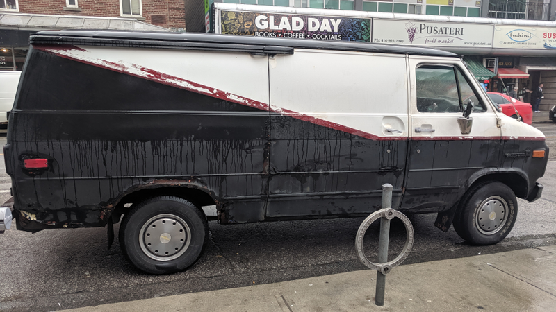 Mr. T’s fallen on hard times. At least he’s still rockin’ louvers.